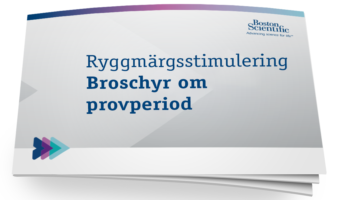 Broschyr om provperiod för ryggmärgsstimulering